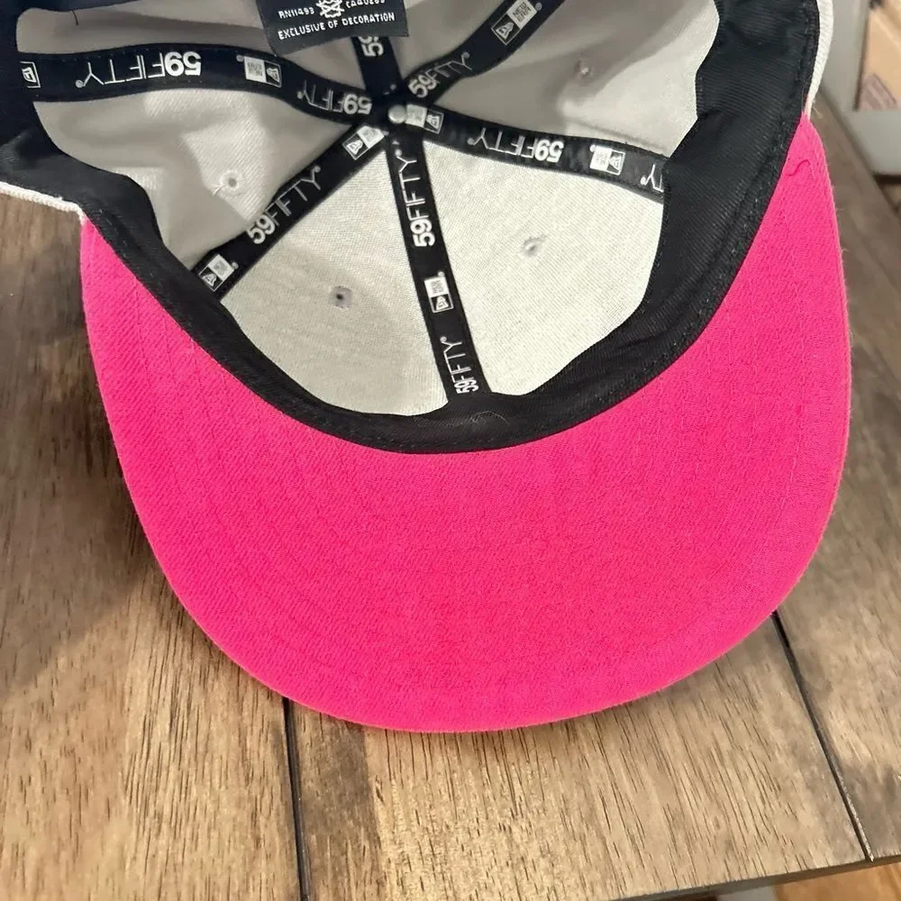 NY Jets breast cancer awareness baseball cap size 7 1/4